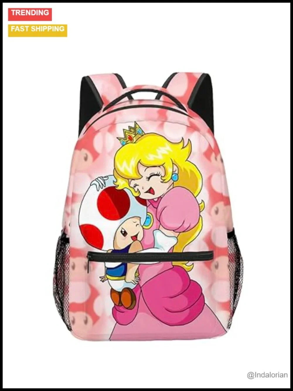 Princess Cartoon Backpack 16